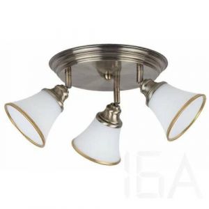 Rábalux  6548 Grando mennyezeti lámpa, 3*E14, 40W, bronz Fürdőszoba lámpa