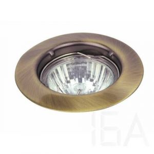 Rábalux  1090 Spot relight fix GU5.3, 12V bronz Süllyesztett fix spot lámpa