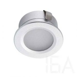 Kanlux IMBER LED CW 1W ezüst szpot lámpa, 23521 Süllyesztett fix spot lámpa