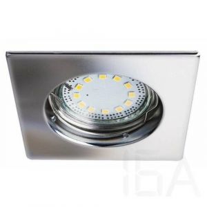 Rábalux  1053 Lite, szpot GU10 3W LED fix, 3-as szett, négyzet Süllyesztett fix spot lámpa