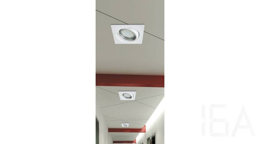 Rábalux  1055 Lite, szpot GU10 3W LED billenthető, 3-as szett, négyzet Süllyesztett billenő spot lámpa 2