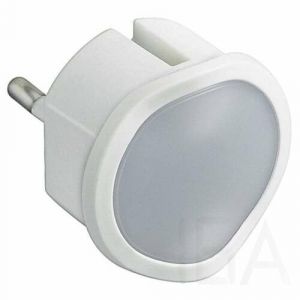 Legrand  Csatlakozódugó tartalékvilágítással, LED, fényerőszabályozható, fehér, 50678 Szabályozható fényerejű lámpa