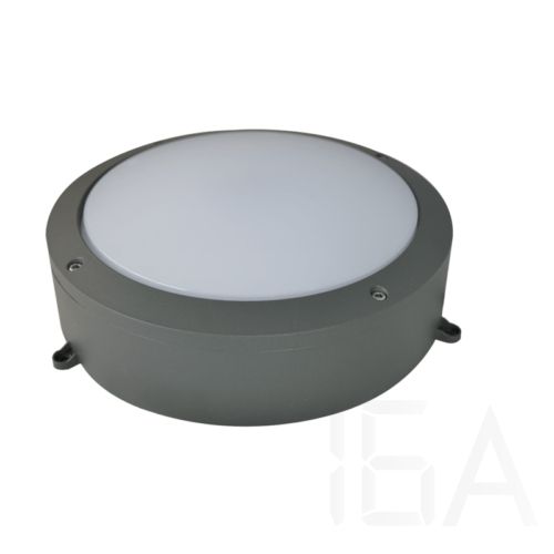 Tracon  LFV40NW Védett fali LED lámpatest, porszórt, szürke Kültéri mennyezeti lámpa 0